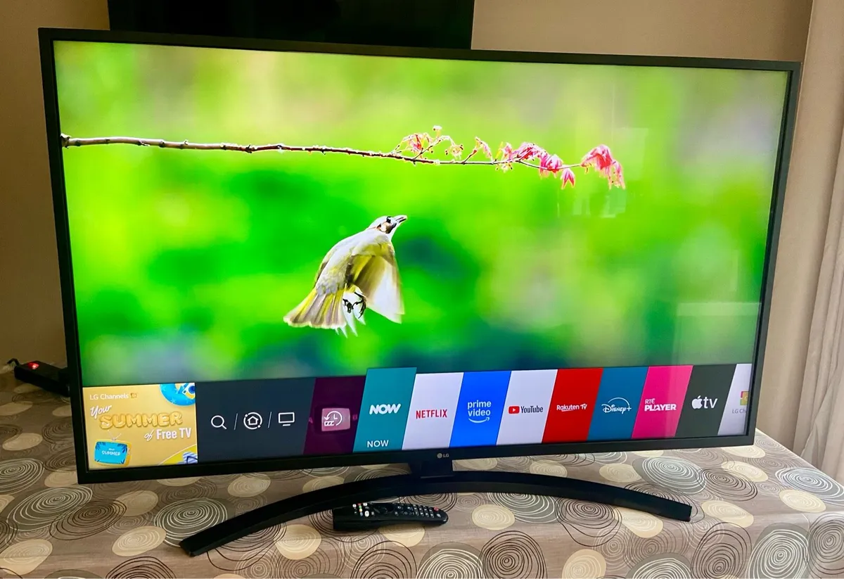 LG 50” 4K Smart TV - Image 1