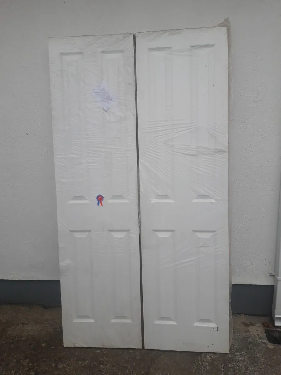 Doors pair .  New ,      O/A    1058 mm . - Image 1