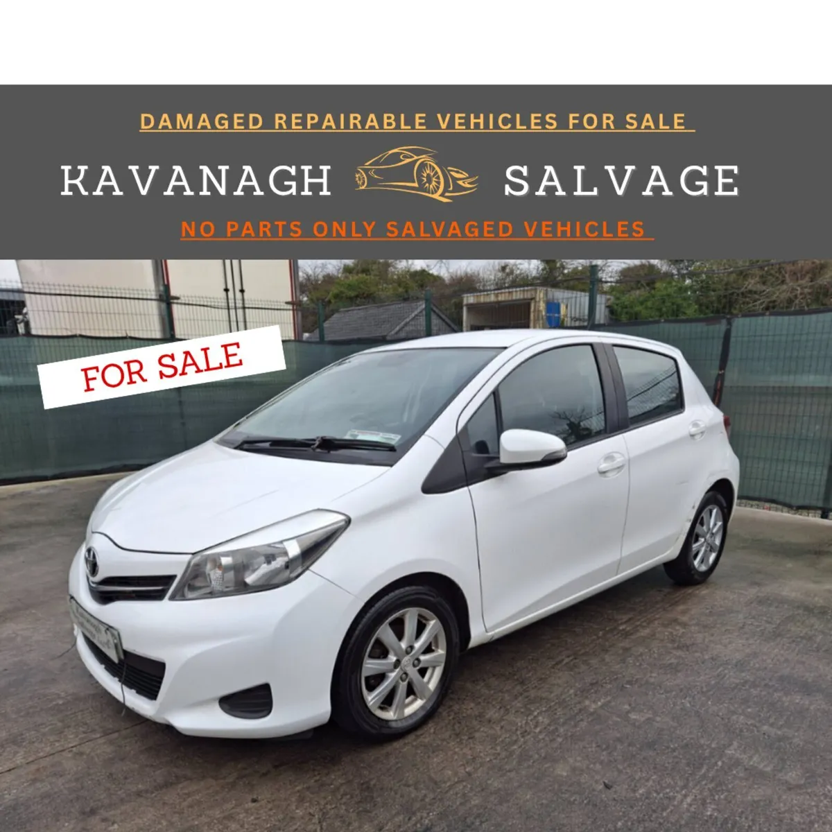 2013 Toyota Yaris Drive home - Image 1