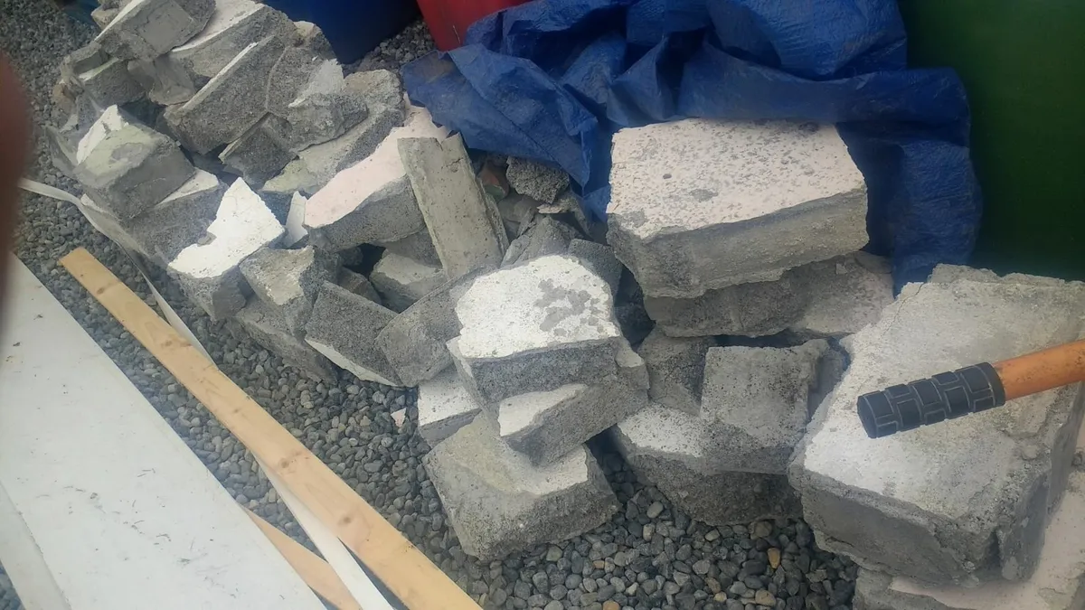 Free concrete blocks
