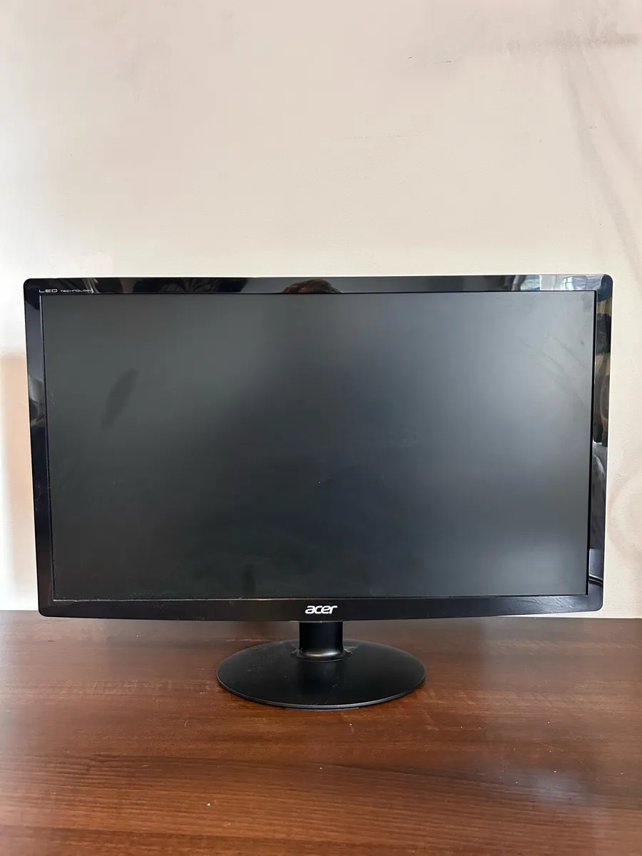2x 24” Acer monitors 1080p 60hz - Image 3