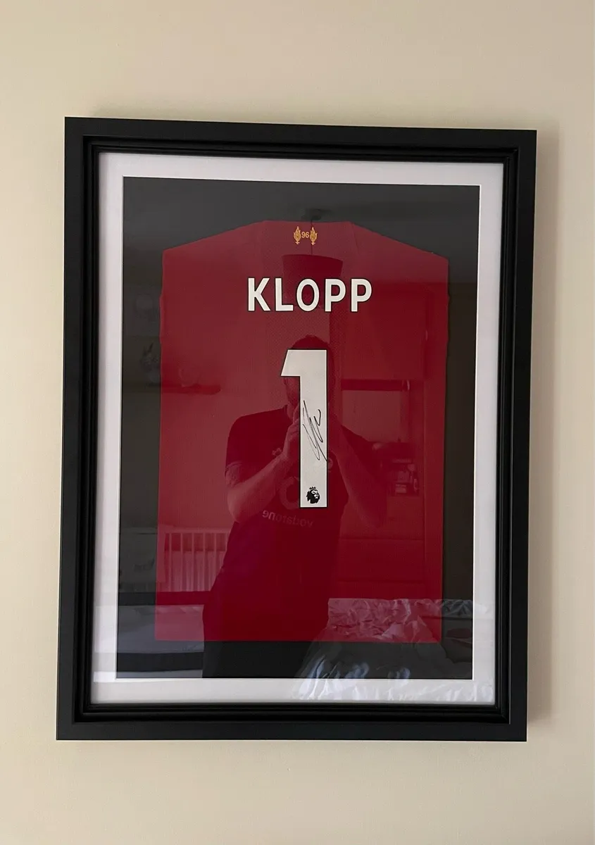 Jurgen Klopp signed jersey - Image 1