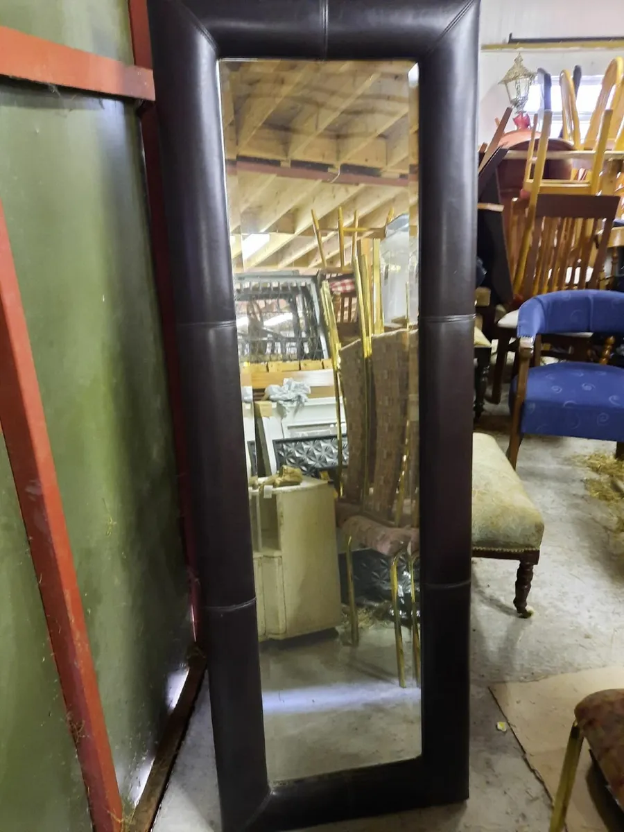 Tall floor standing mirror - Image 1