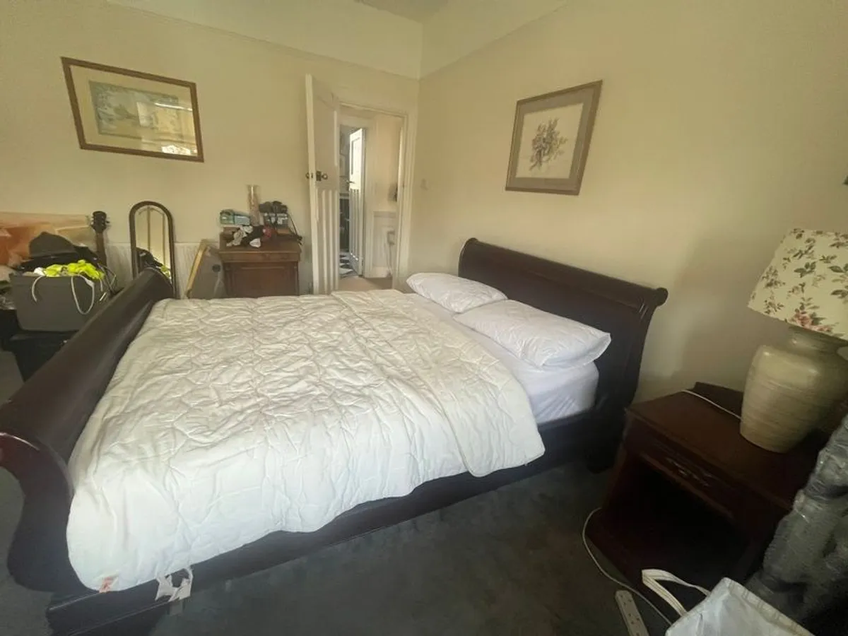 Sleigh King Size Bed - Image 2