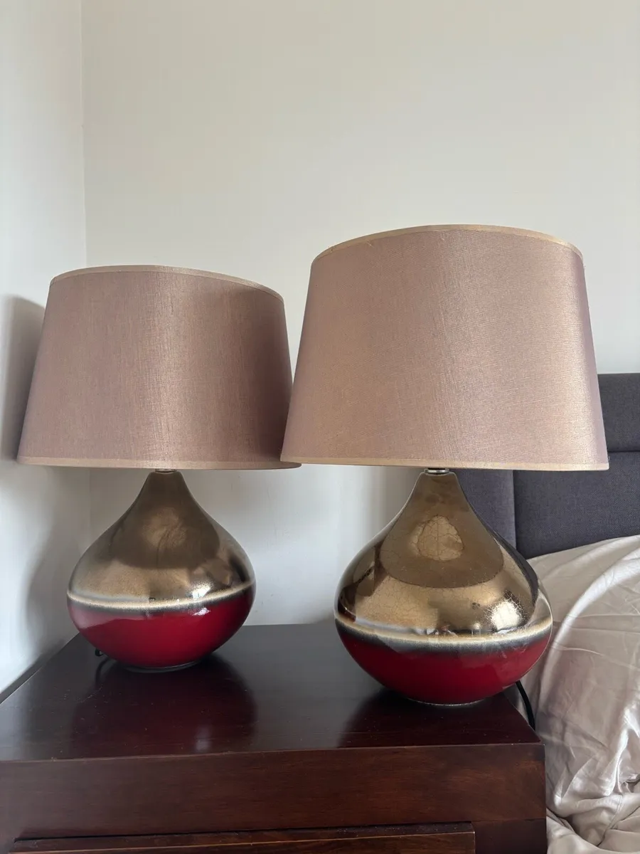 Pair of lamps - Image 1