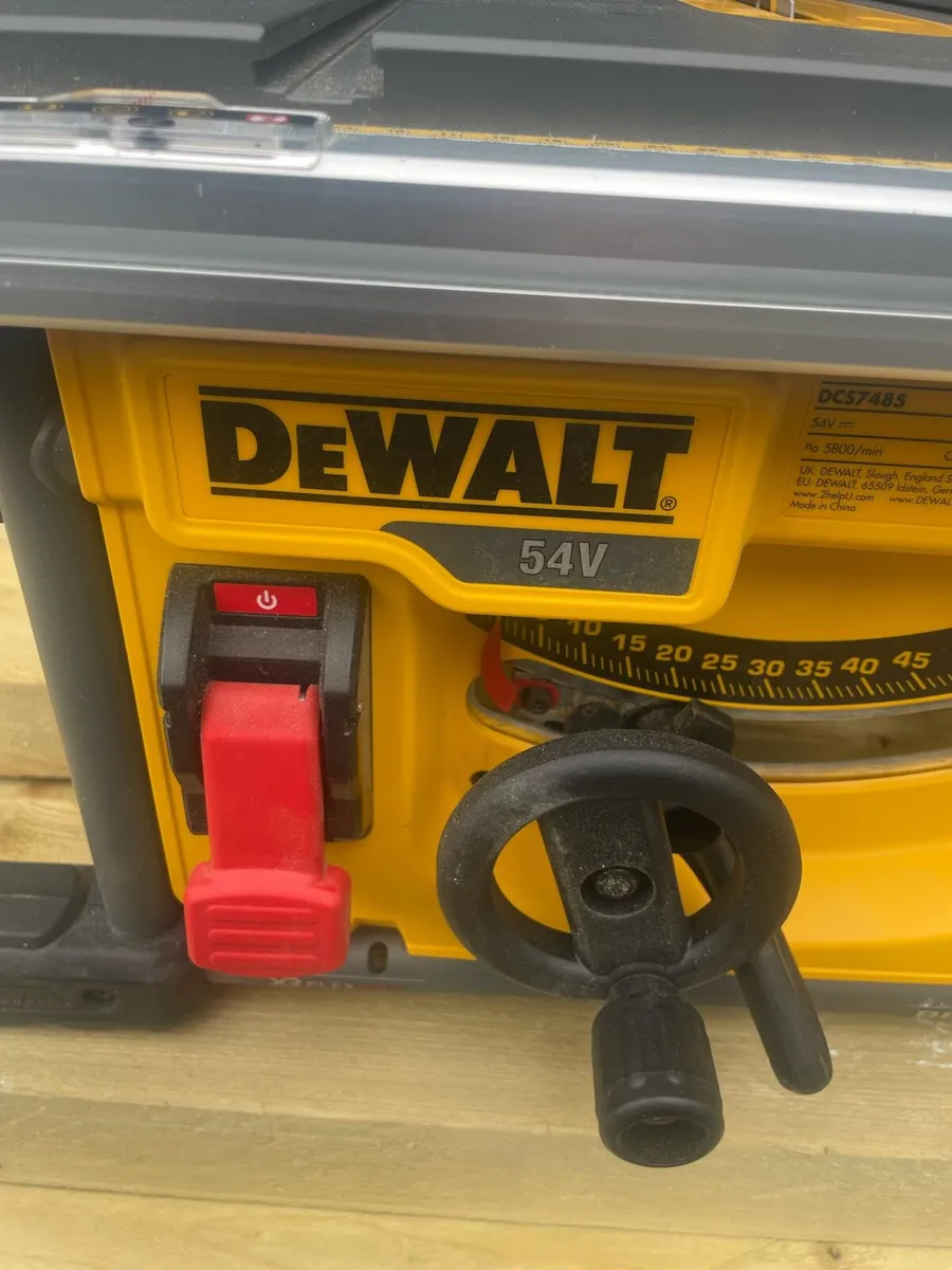 Dewalt 54v tablesaw - Image 4