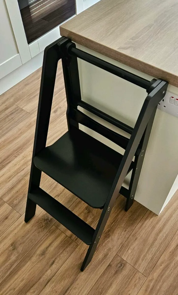 Foldable Kitchen Toddler Helper - Image 2