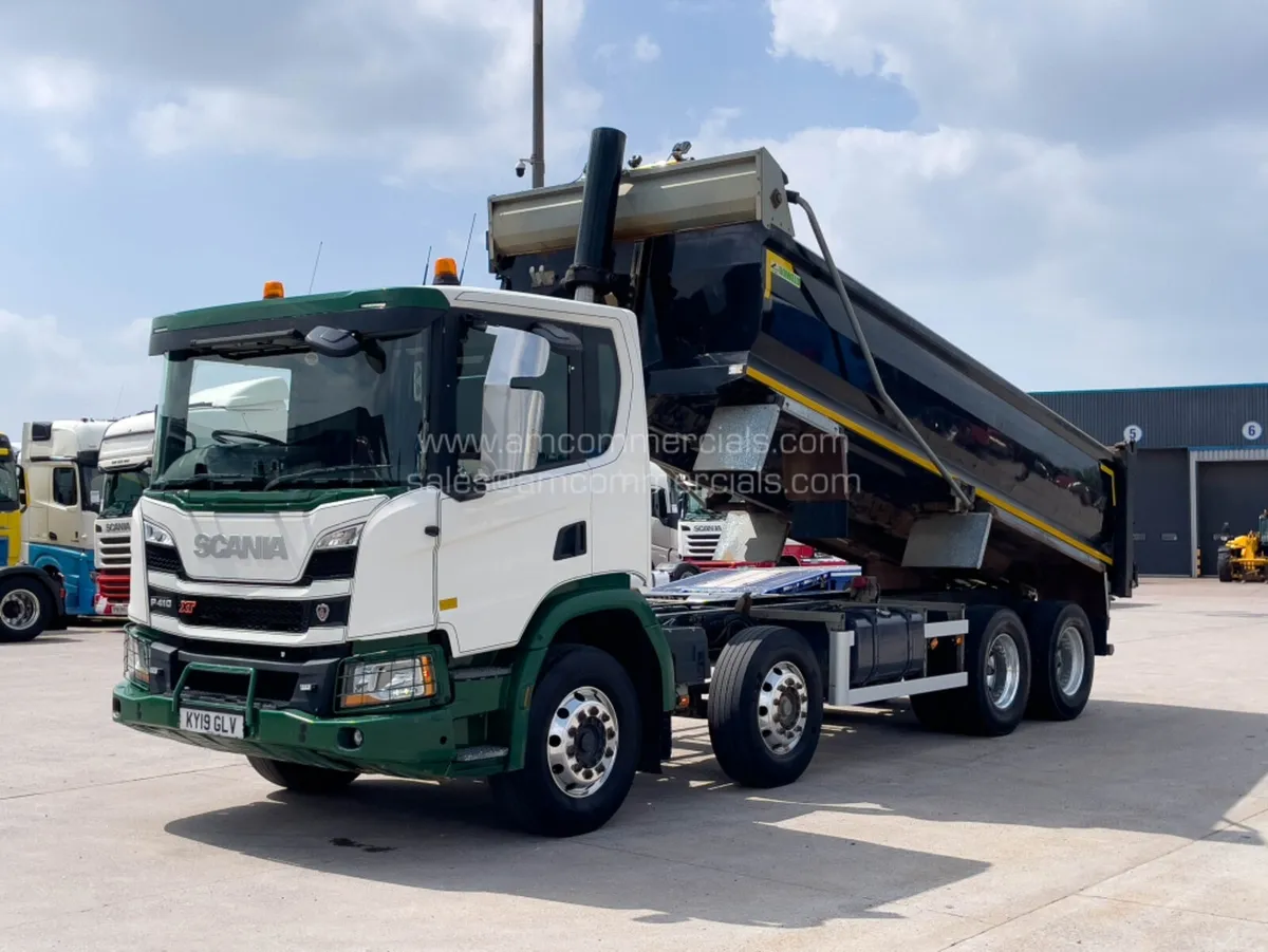 2019 (19) SCANIA P410 XT 32T TIPPER GRAB - Image 3
