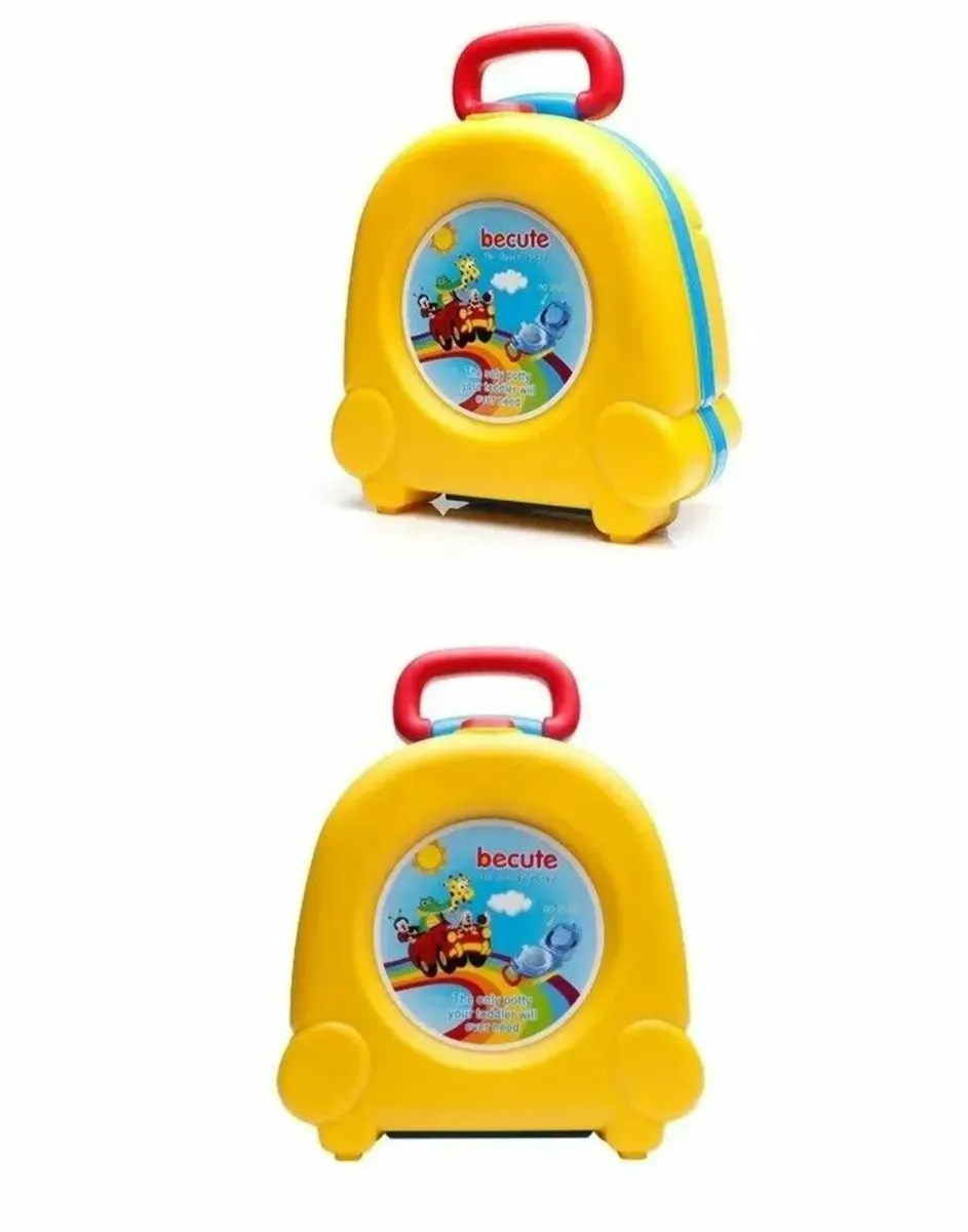 Toilet for kids travel with foldable sink set - Image 2