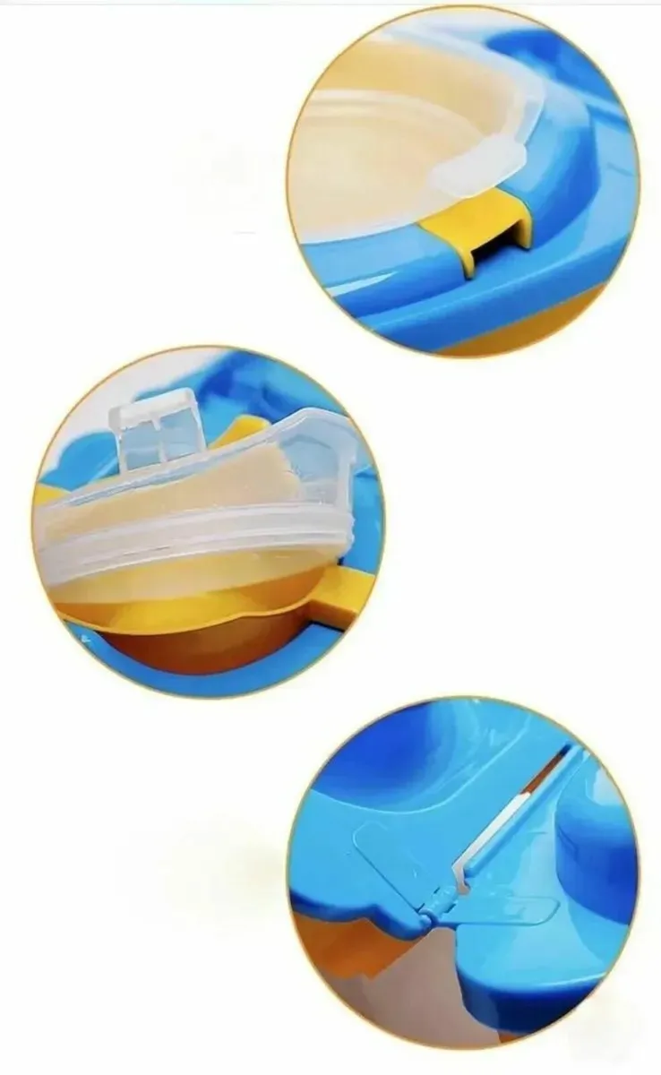 Toilet for kids travel with foldable sink set - Image 4