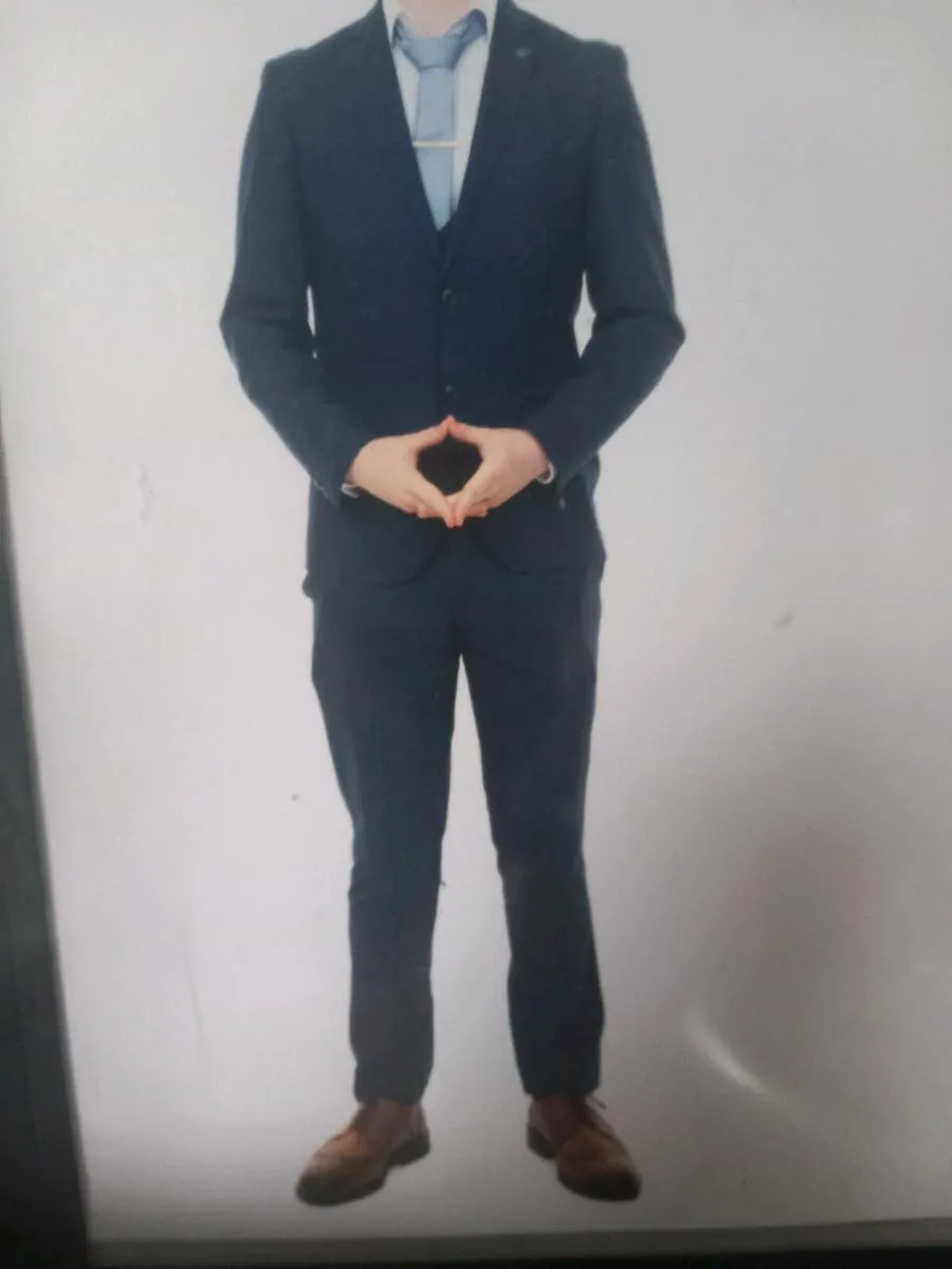 3 Piece Marc Darcy Suit - Image 1