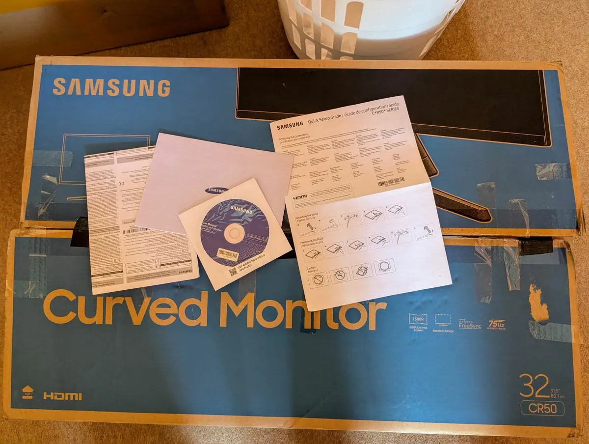 32” CR50 Full HD Curved Monitor (Samsung) - Image 4