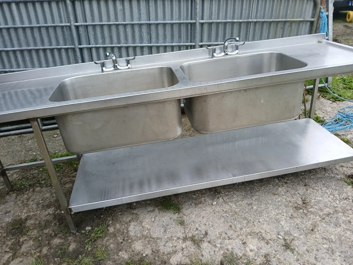 Stainless steel cabbinet /deep doublecsink...5× - Image 3