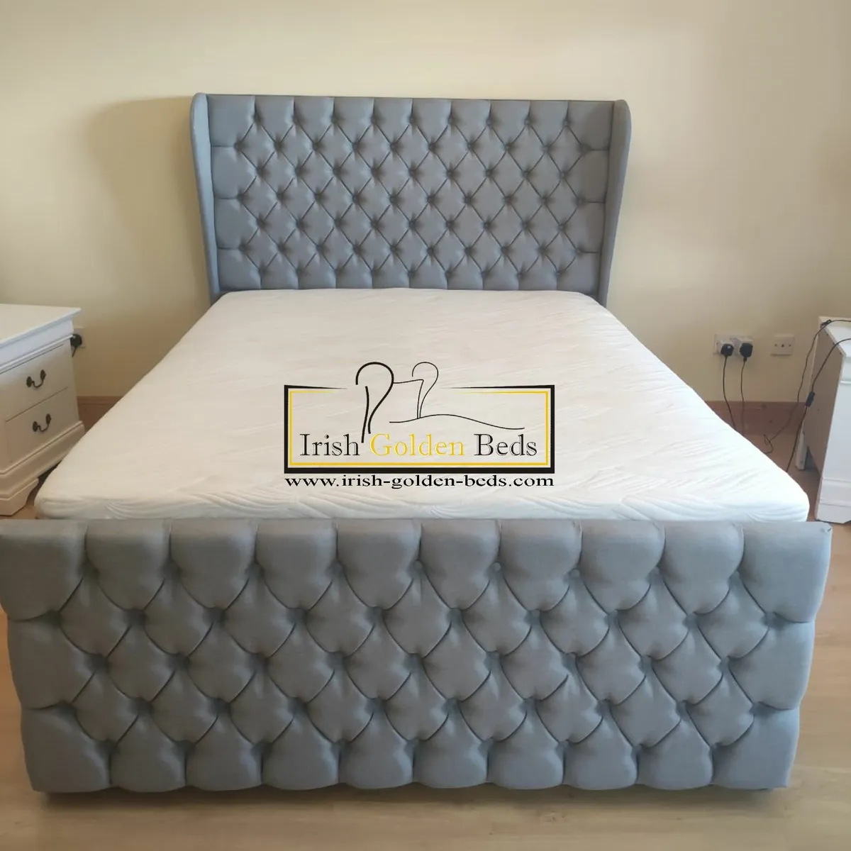 bed frame and headboard, free delivery - Image 1