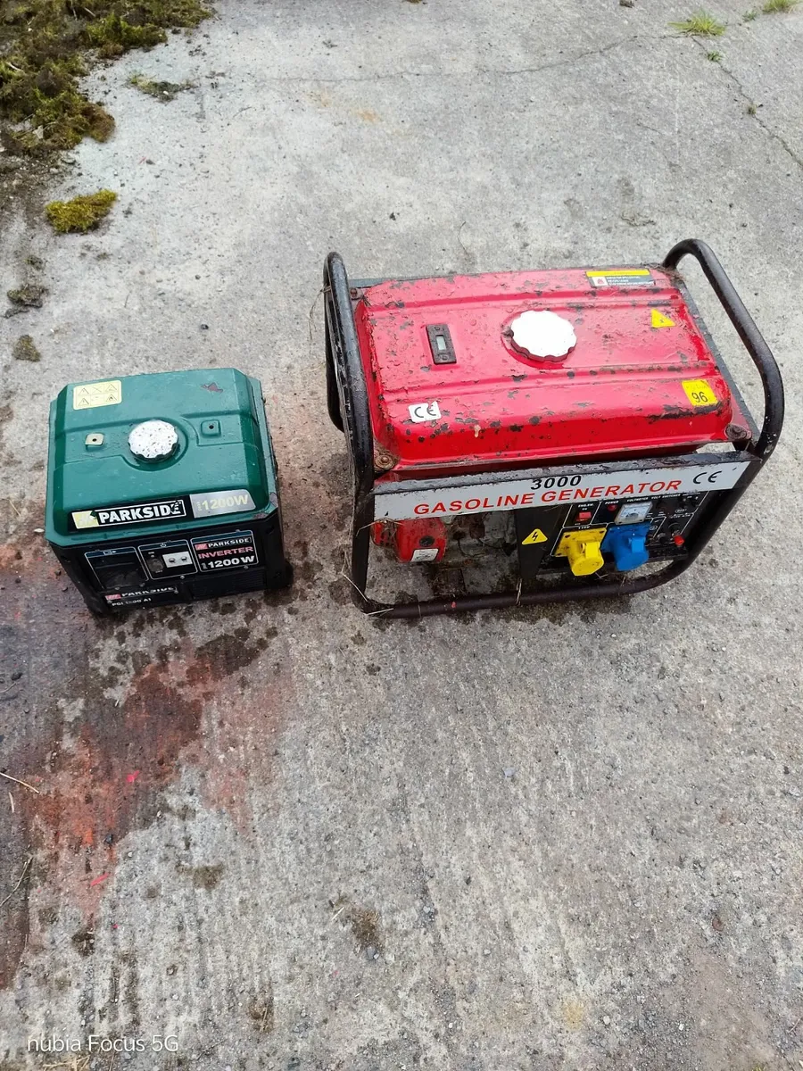 Petrol Generators x2 for spares/repair