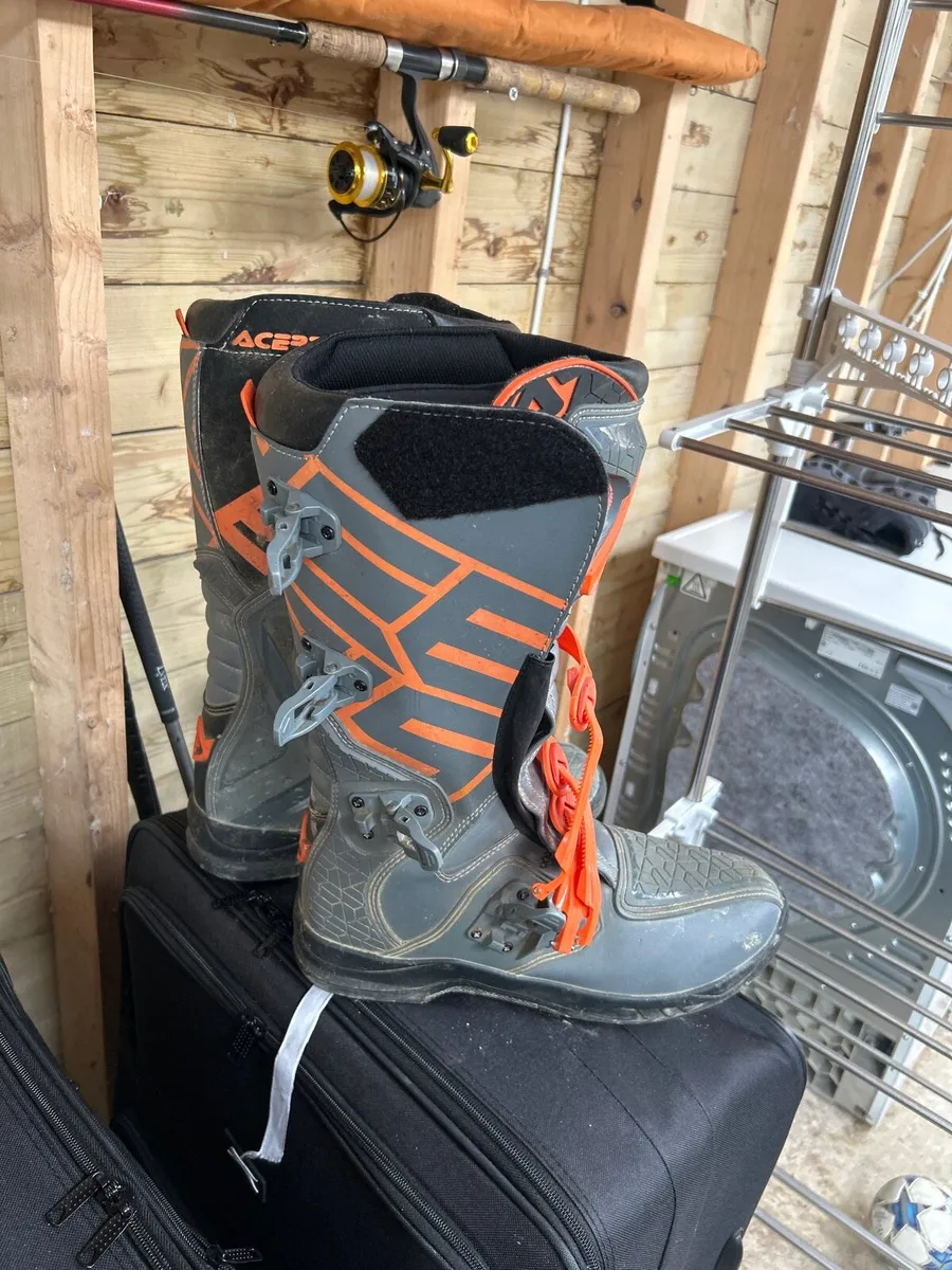 Motocross boots size12 - Image 3