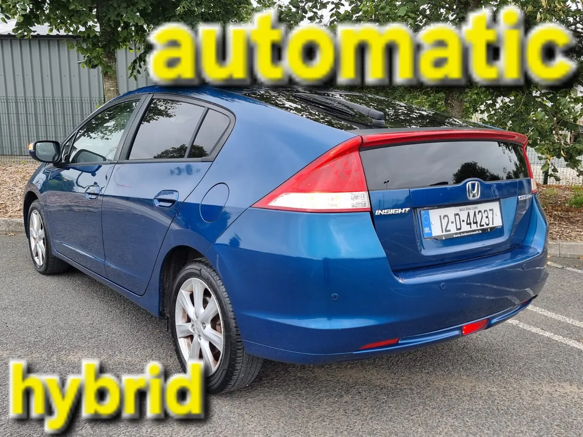 2012 HONDA INSIGHT HYBRID AUTO NCT'd €5,990 - Image 2