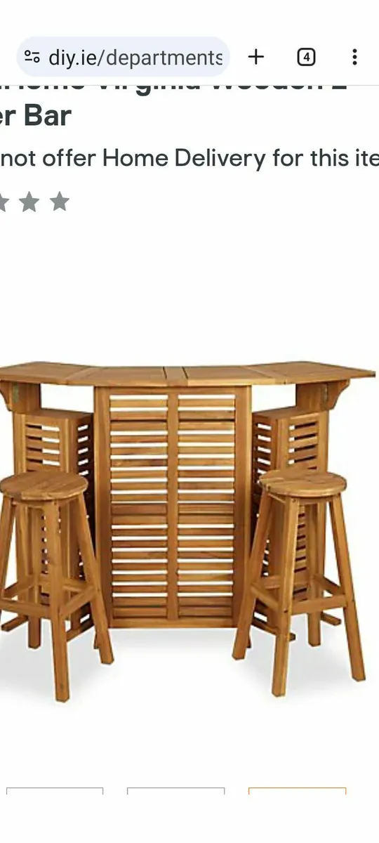New wooden kitchen bar - Image 2