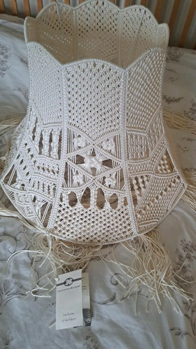 Macrame Lampshade