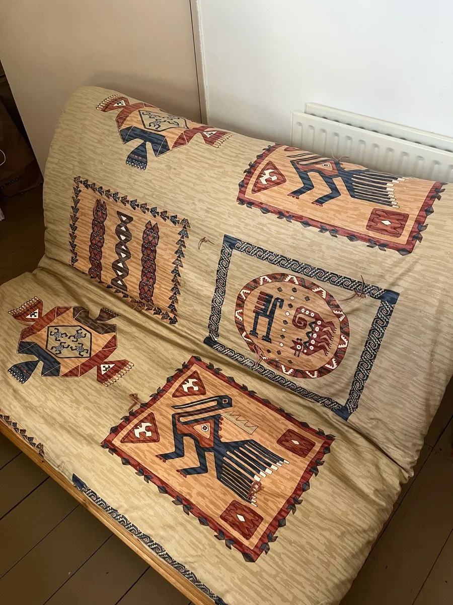 Futon sofa bed - Image 1