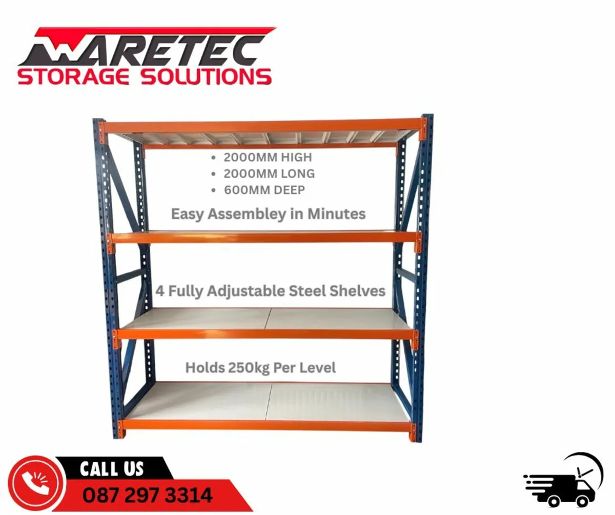 Shelving  Storage Stockroom / Garage / Warehouse - Image 3