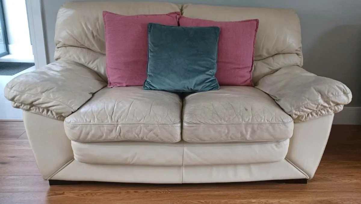 Leather Couches - Image 1
