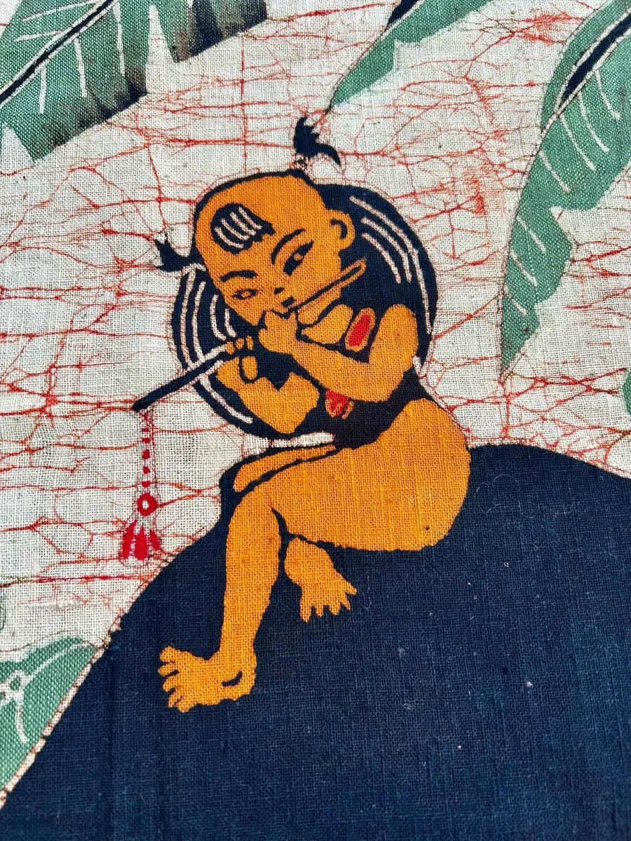 Chinese Batik style wall hanging - Image 2