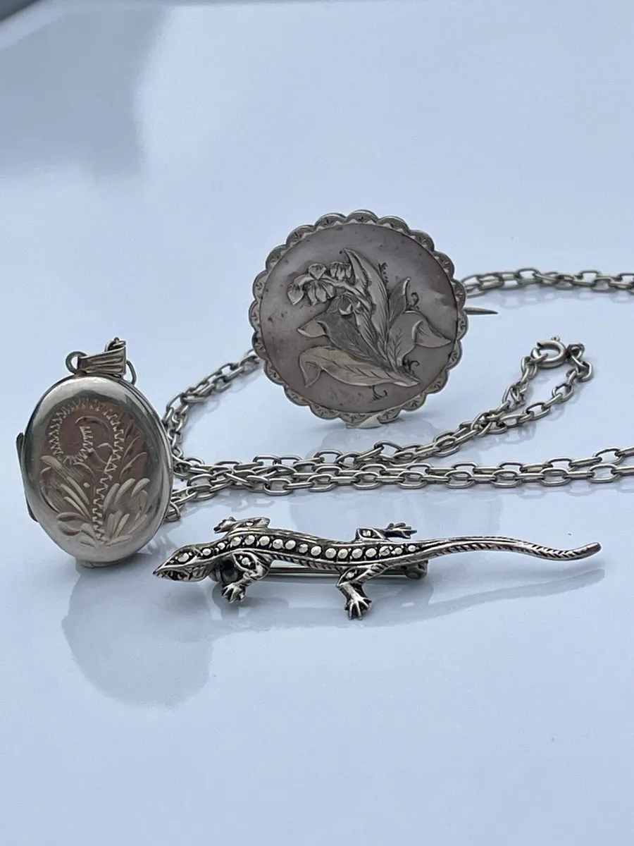 Vintage Silver Jewellery - Image 2
