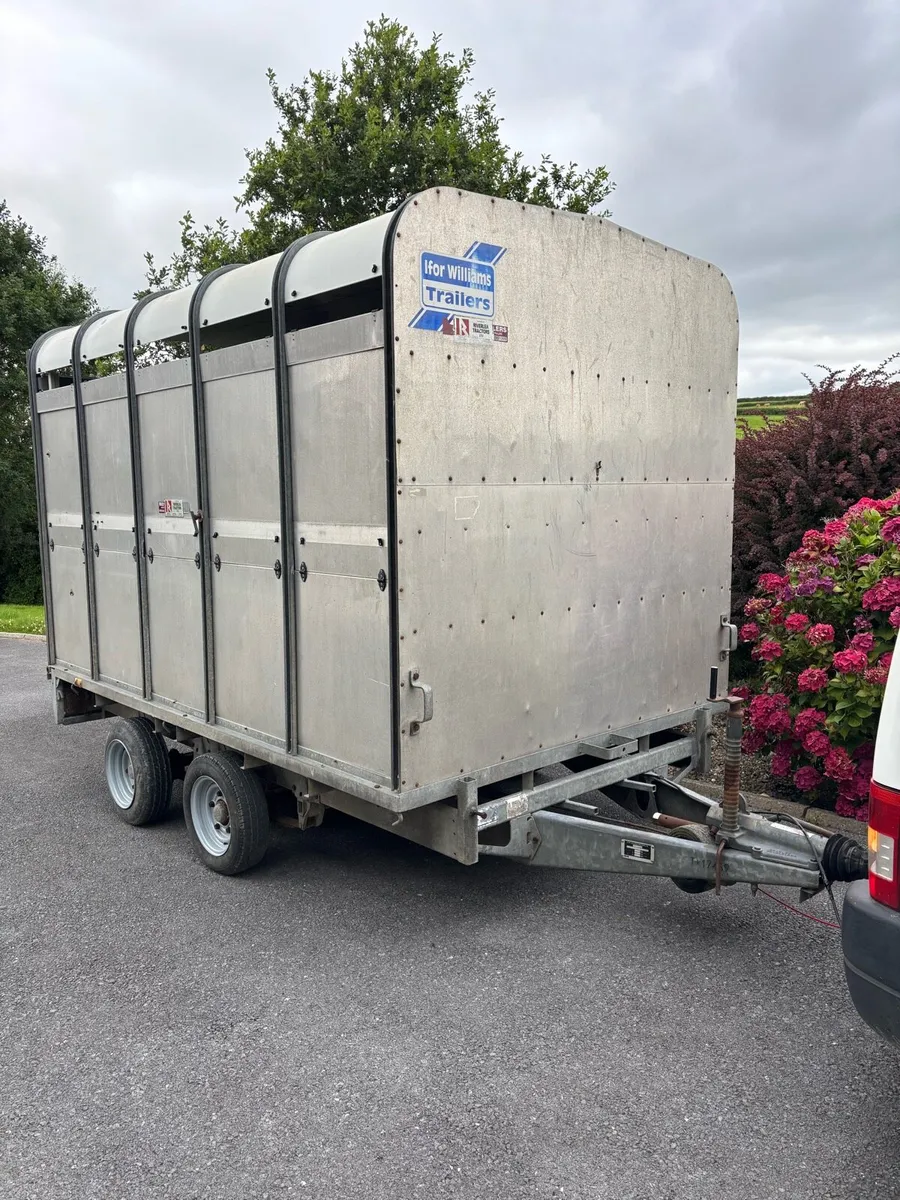 10x6”6 Ifor Williams demountable Cattle Box - Image 1