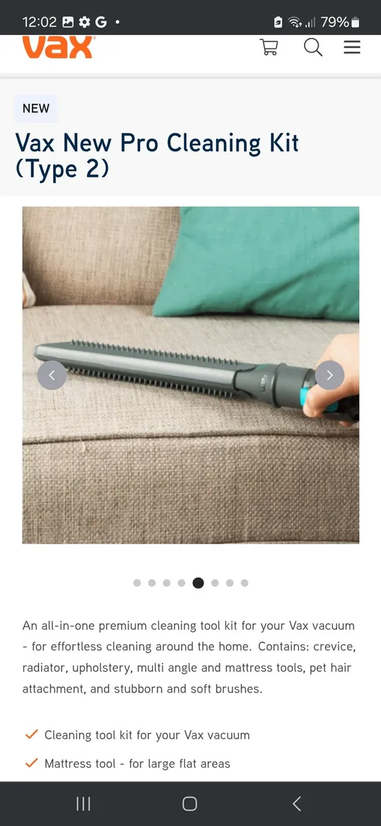 New Vax pro cleaning kit - Image 4