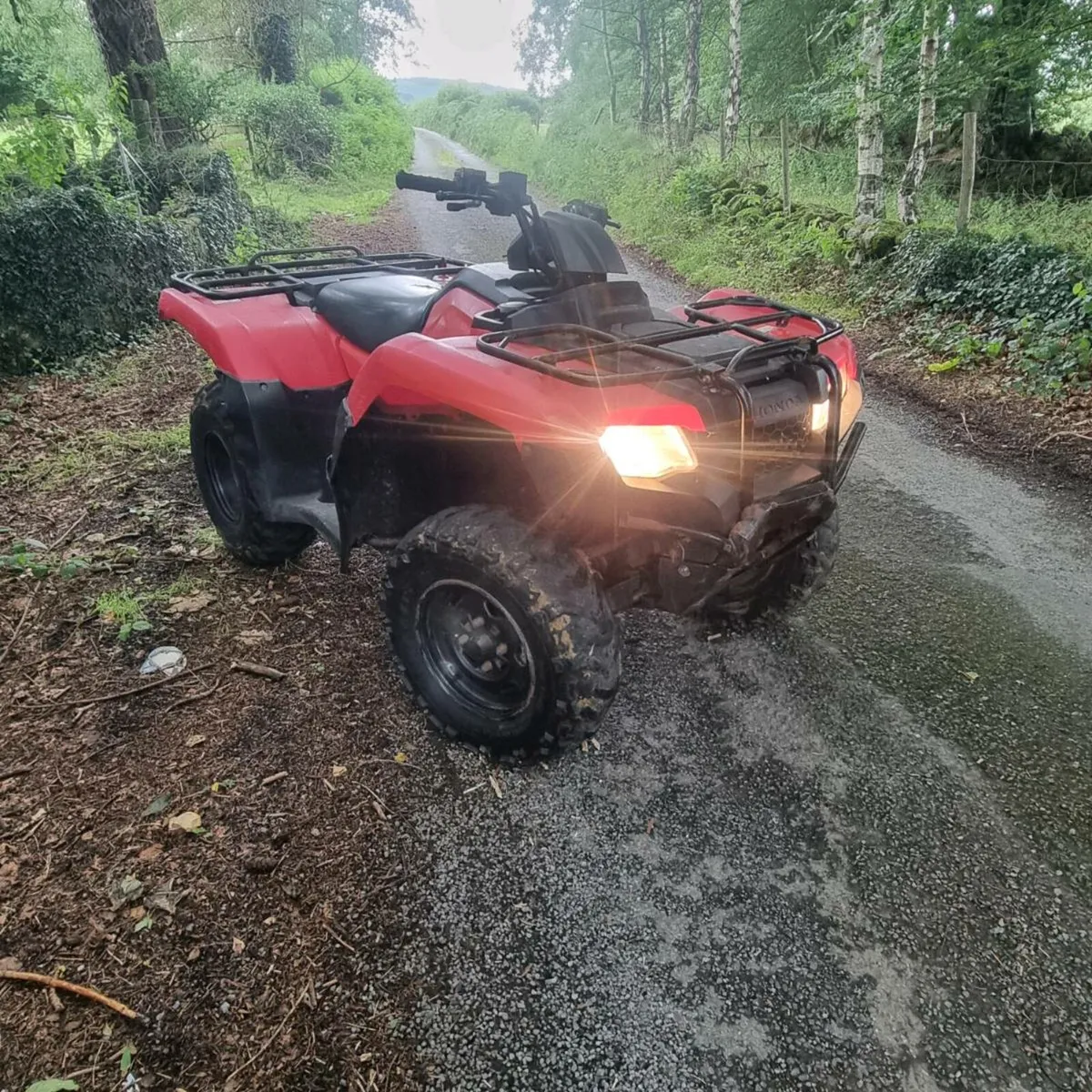 2017 Honda 420 fourtrax - Image 2