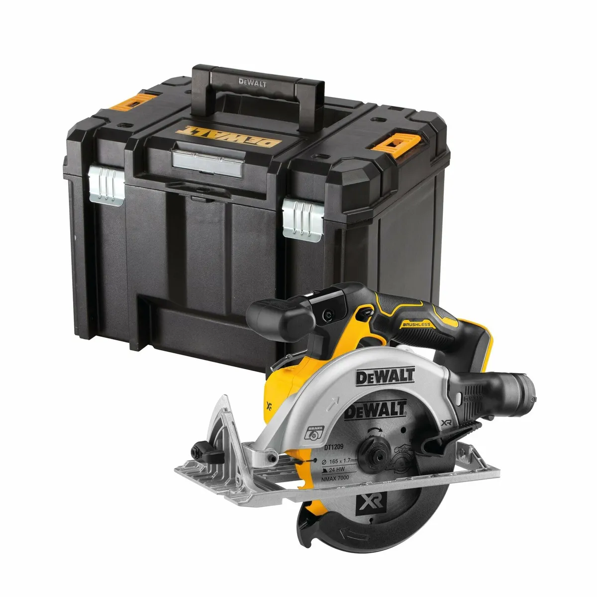 DeWalt Brushless 18v 165mm Circular Saw & TStak