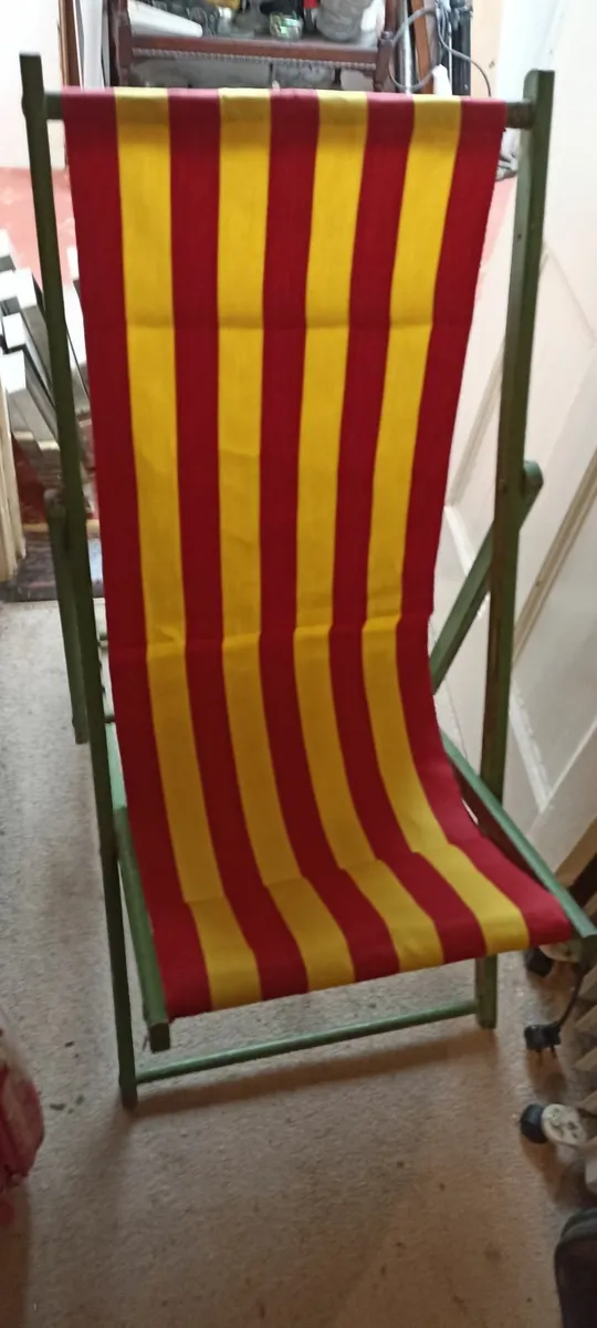 Vintage Deck Chair - Image 1