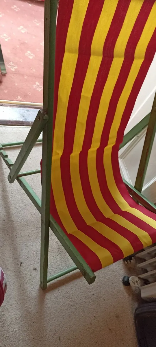 Vintage Deck Chair - Image 2