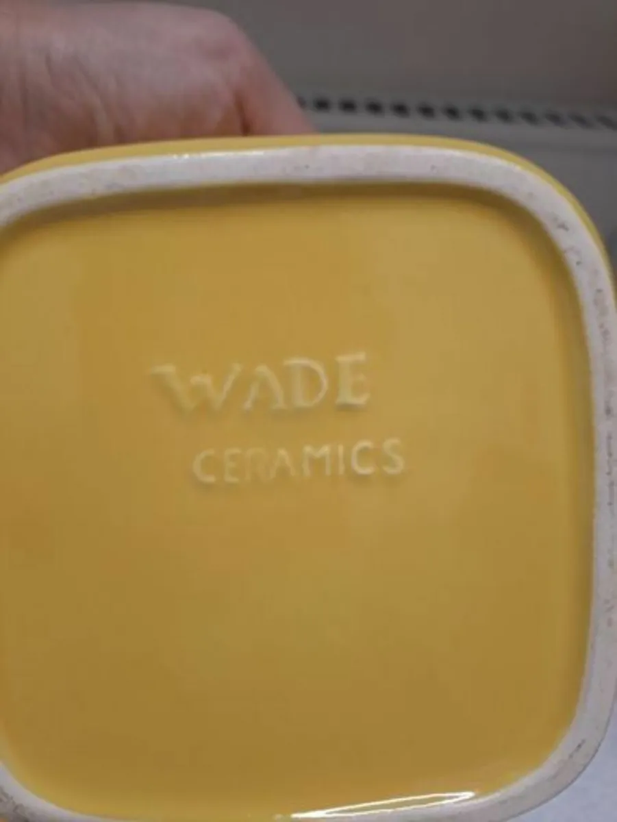 Wade Ceramics butter dish - Image 3