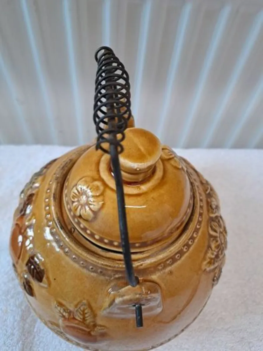 Vintage Japanese Majolica teapot - Image 2