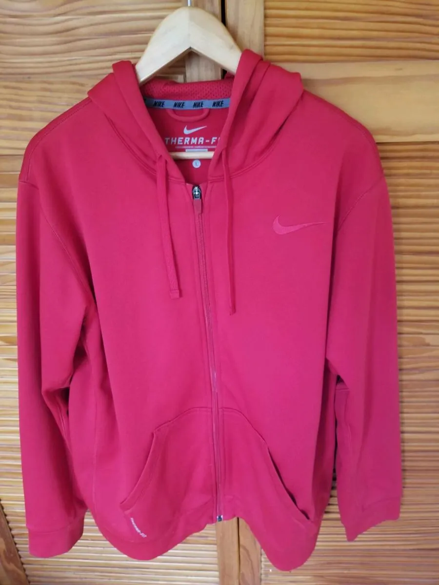 Nike red hoody size large - Image 1