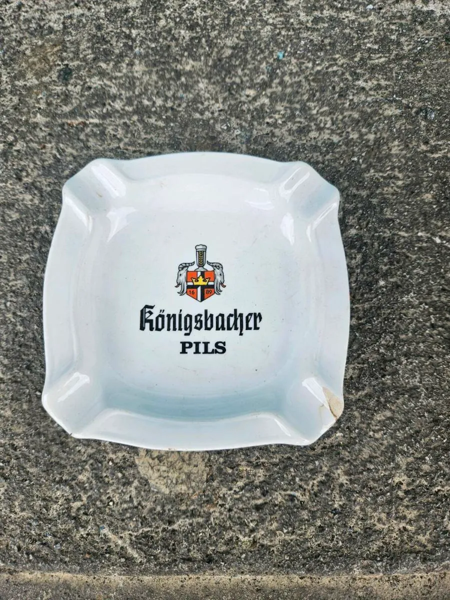 Vintage Konigsbacher Pills Ashtray - Image 1