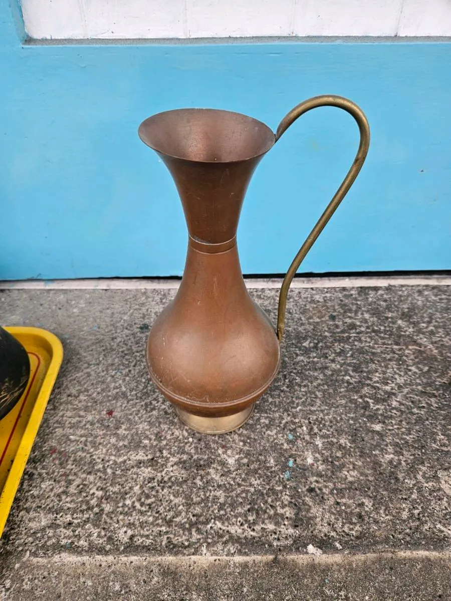 Vintage Copper Vase Jug - Image 2