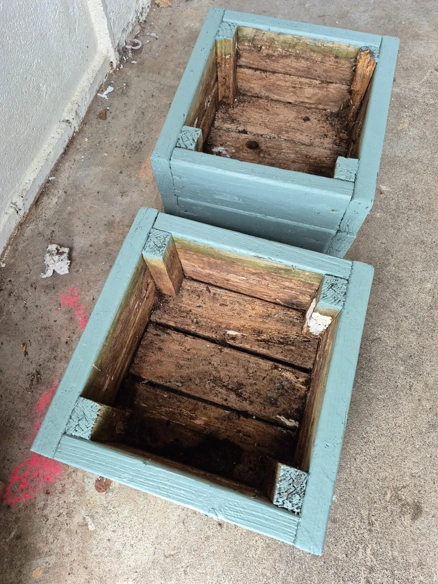 Wooden flower boxes - Image 3
