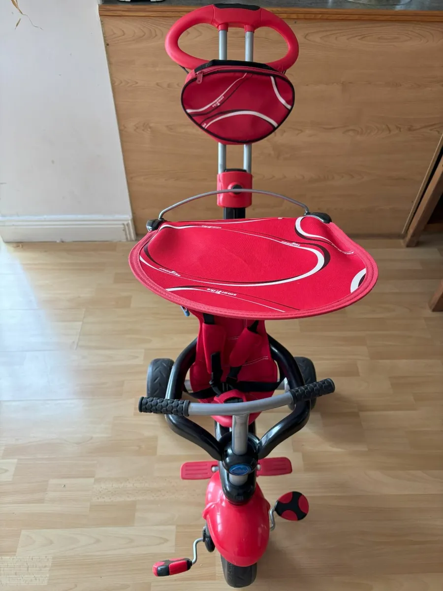 Smartrike 4-1 Child's Tricycle Red - Image 1