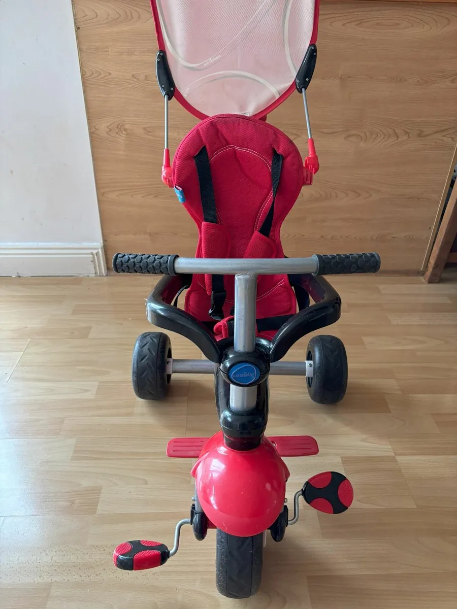 Smartrike 4-1 Child's Tricycle Red - Image 2