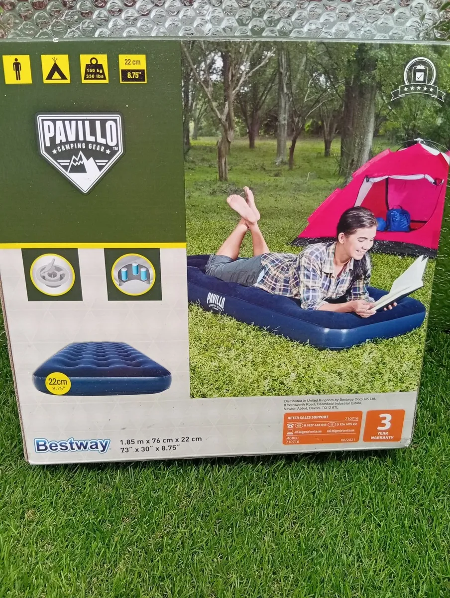 Brand New single inflatable air bed mattress - Image 1