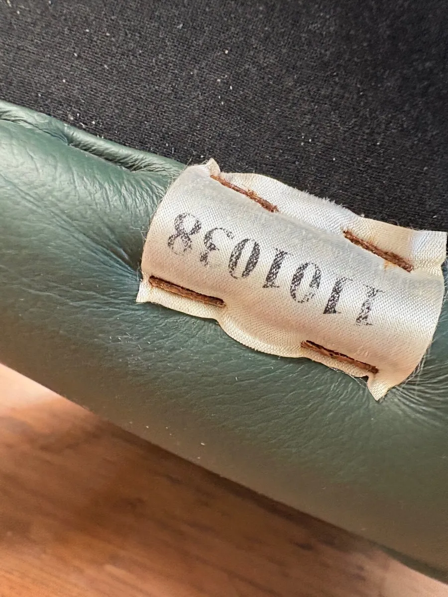 Vintage Leather Office Chair - Image 3