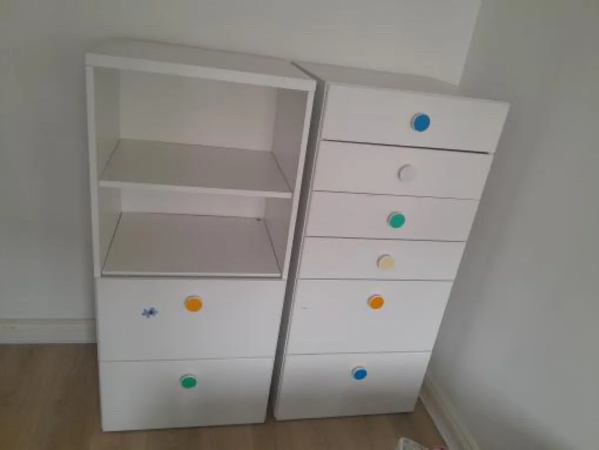 FREE White Kids’ Storage Unit – Must Go! - Image 1