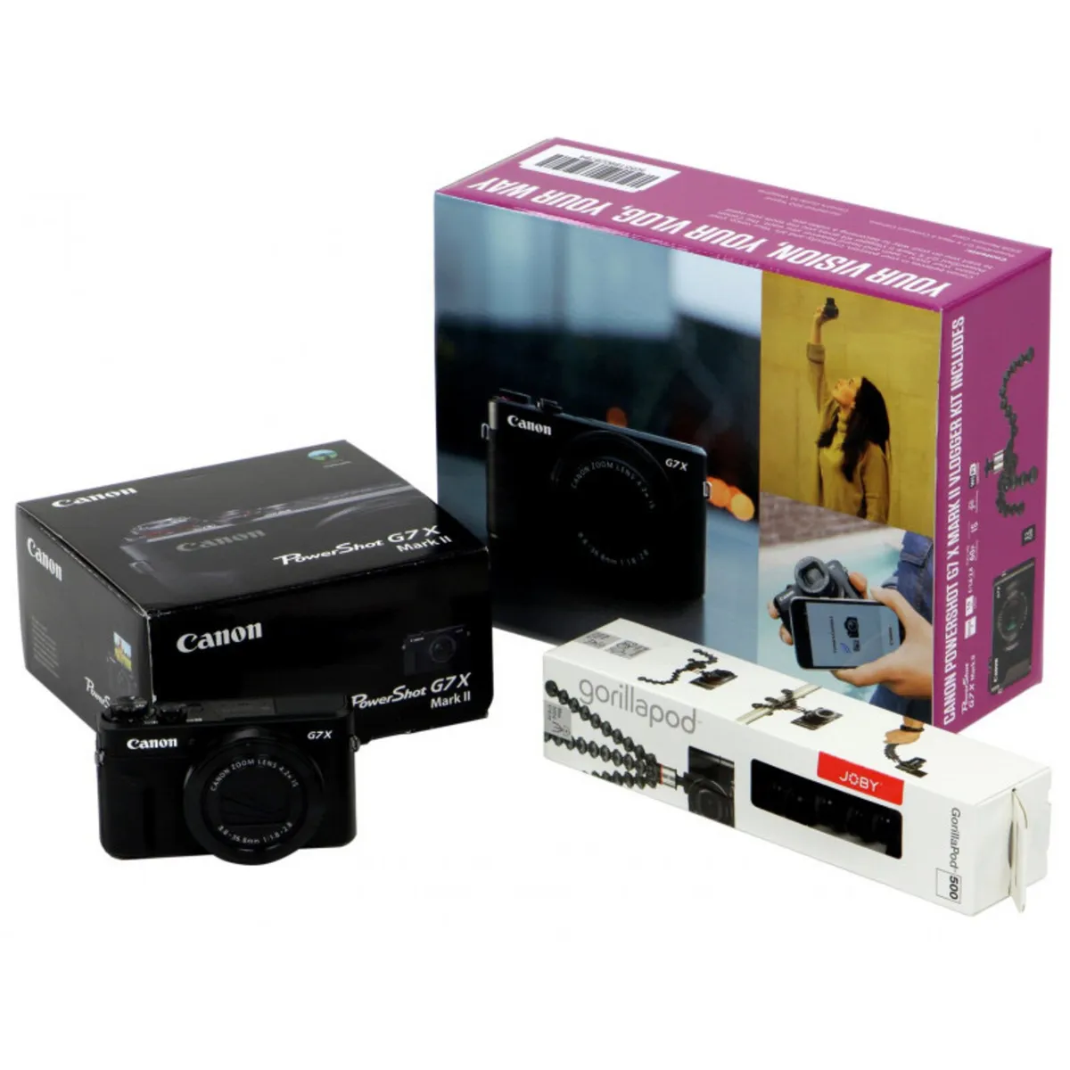 Canon G7X Mark ii vlogger kit