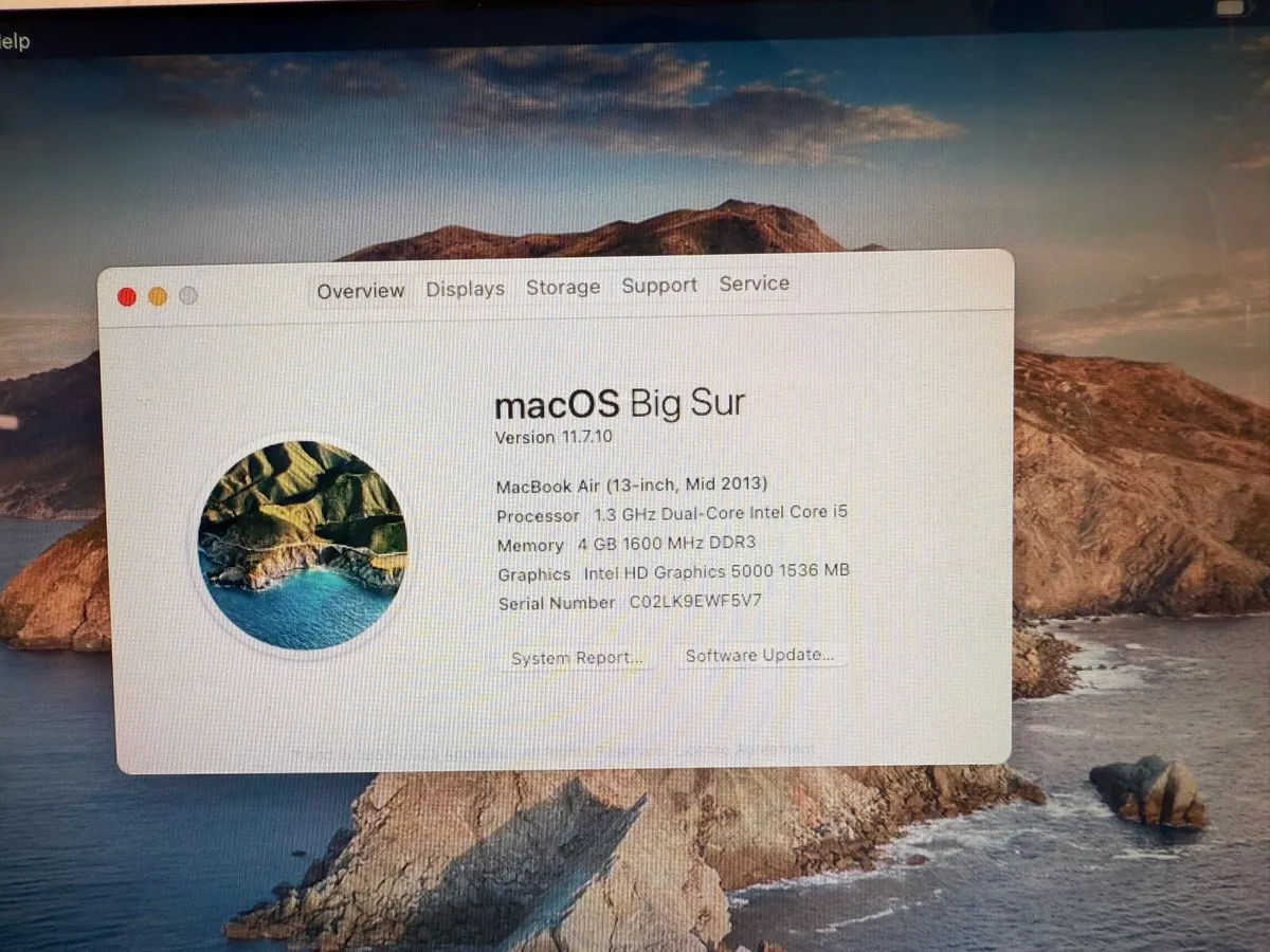 MacBook Air 13” i5 Big Sur - Image 4