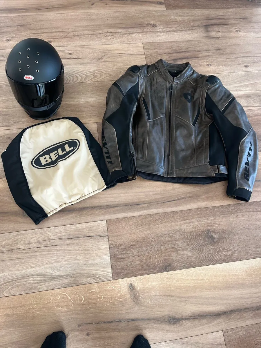 Revit bike jacket and Bell elimitator  helmet - Image 2