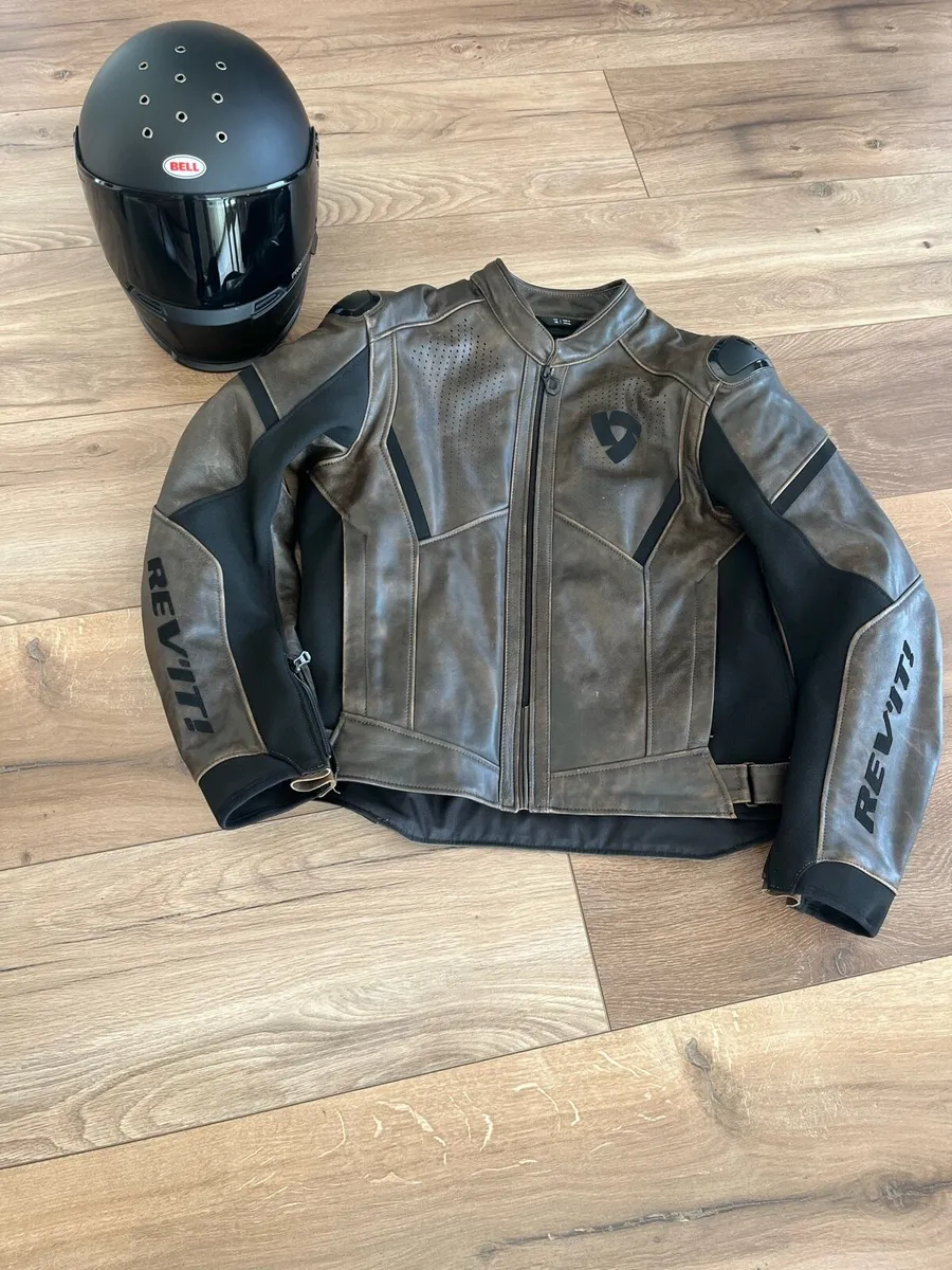 Revit bike jacket and Bell elimitator  helmet - Image 1