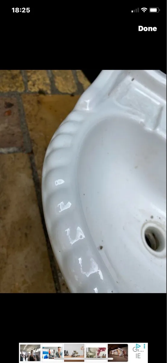 Vintage Ideal Standard Wash Hand basin - Image 3
